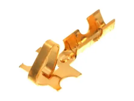 Produktfoto 1 von Molex 2759 Crimp-Anschlussklemme, Buchse Crimpbefestigung 30 AWG, Gold 22 AWG