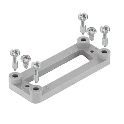 Produktfoto 1 von HARTING Han A Adapterplatte, Grau