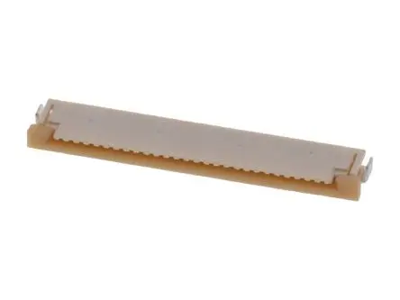 Produktfoto 1 von Molex 52207 LIF, Oberfläche gewinkelt FPC-Steckverbinder, 27-polig Buchse / 1-reihig, Raster 1 mm, SMD