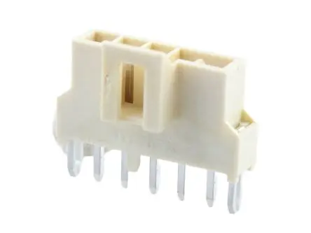 Molex 105311 Leiterplattenleiste Vertikal, 5-polig / 1-reihig, Raster 2.50 mm Raster Durchsteckmontage, Kabel-Platine,