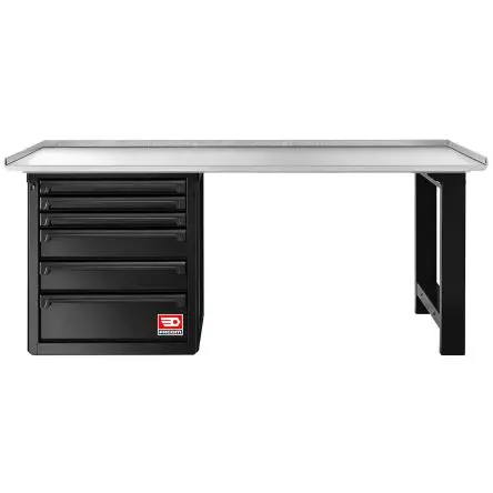 Produktfoto 1 von Facom Werkbank Typ Werkbank 6 Schublade/n 850 mm 2000mm 700 mm Galvanisierter Stahl