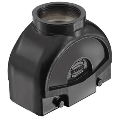 Produktfoto 1 von HARTING Han Eco Modular Haube Doppelter Hebel 2, Kabel 16B Haube für obere Kabeleinführung, IP65