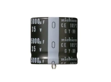 Produktfoto 1 von Nichicon LGY Oberfläche Aluminium-Elektrolyt-Kondensator 10000 μF Einrastbar 20 % / 63V SMD, Ø 35 mm x 50 mm x 50 mm,