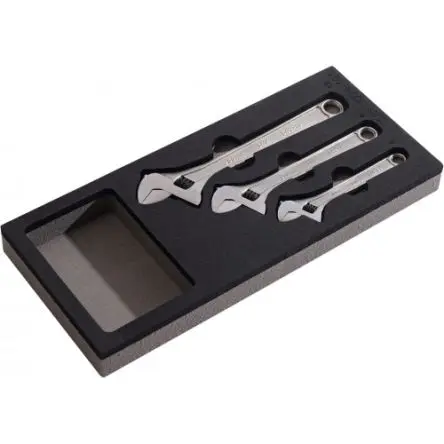 Produktfoto 1 von SAM Verstellbarer Schraubenschlüssel Mattverchromt, 724 g