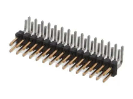 Molex 71764 Stiftsockel gewinkelt, 14-polig / 2-reihig, Raster 2.54 mm Raster Durchsteckmontage, Kabel-Platine,