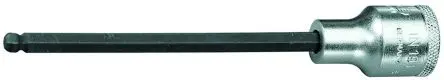 Produktfoto 1 von Gedore 1/2 in 8 mm Sechskant Bit-Steckschlüssel, Vierkant Chrom Vanadium Stahl, 1-teilig, 140mm