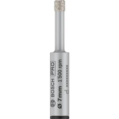 Produktfoto 1 von Bosch Diamantbeschichtet Zylindrisch Ø 7 mm 33mm