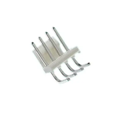 Produktfoto 1 von Molex 41792 Leiterplattenleiste gewinkelt, 6-polig / 1-reihig, Raster 3.96 mm Raster Oberfläche, Kabel-Platine,