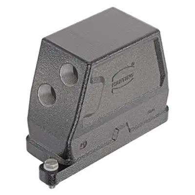 Produktfoto 1 von HARTING Han HPR Haube Schraubbefestigung, Kabel 16B Haube, IP65, IP68, IP69, IPx9K