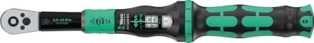 Produktfoto 1 von Wera 05075693001 1/4 in Drehmomentschlüssel Vierkant 25 Nm, Länge 299mm, 4 %