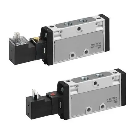 Produktfoto 1 von EMERSON – AVENTICS 2 x 3/2 offen TC08 Wegesteuerventil NPT, Elektrisch-betätigt 12V