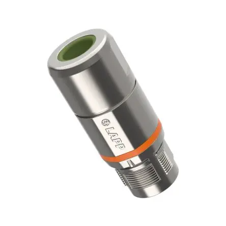 Produktfoto 1 von Lapp Epic M23P M23 M23 Anschluss Stecker 8-polig Stecker 30A Crimpbefestigung IP68