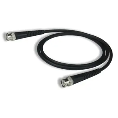 Produktfoto 1 von CT2942 Koaxialkabel, konfektioniert Stecker, 50 Ω Stecker, 250 cm, BNC / BNC, Schwarz