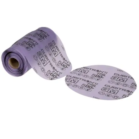 Produktfoto 1 von 3M 775L Präzisionsgeformtes Keramikkorn Folienscheibe Scheibe Ø 152.4 mm, Korngröße 500+ 500+