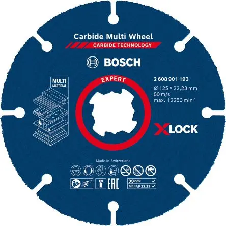 Produktfoto 1 von Bosch X-LOCK Siliziumkarbid Ø 125 mm 1 Stück