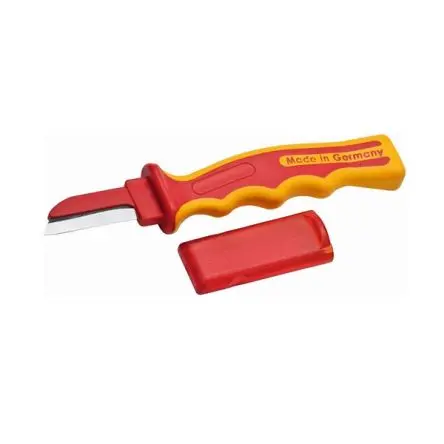 Produktfoto 1 von Proteus Equipment VDE 1000V zugelassen Kabelmesser 180mm, Klinge 50 mm Edelstahl