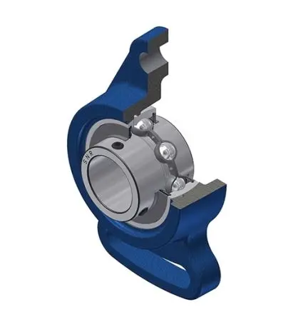 Produktfoto 1 von SNR Kugellager Lagereinheit aus Gusseisen, Innen-Ø 40 mm, 100mm x 175 mm