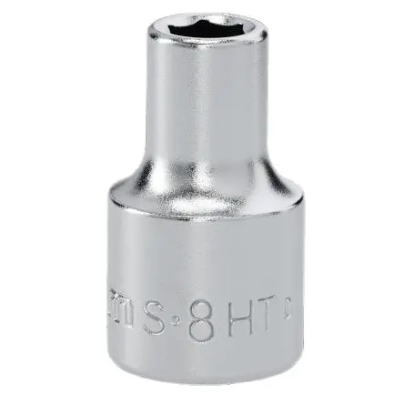 Produktfoto 1 von Facom 1/2 in 6-Kant Buchse SW 8 mm Sechskant x 36mm
