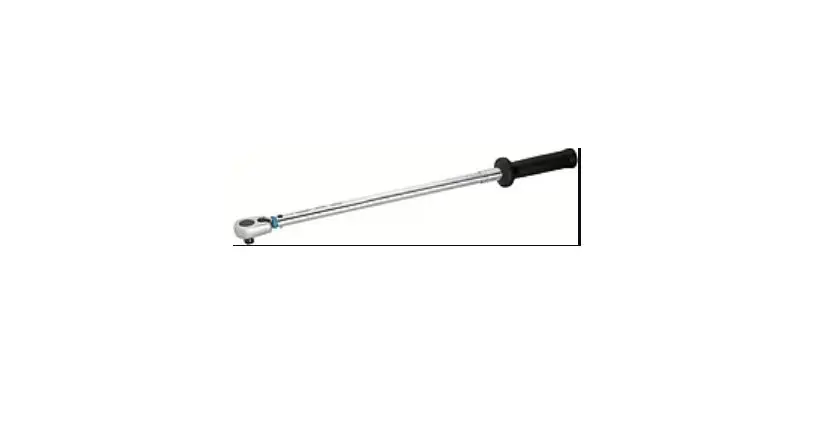 Produktfoto 1 von HAZET 6123-1CT 1/2 in Drehmomentschlüssel Vierkant 60 to 320 Nm, Länge 661 mm, ±2 %