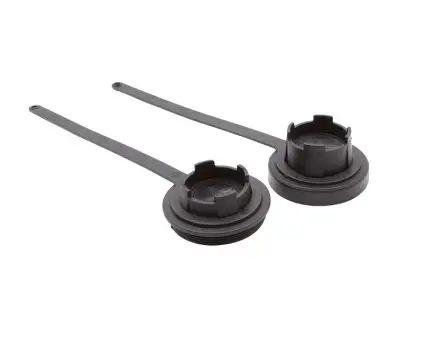 Produktfoto 1 von Bulgin Standard Vitalis Buccaneer Stecker/Buchse Dichtungskappe aus Polyamid Größe 38.1mm, IP68 Schwarz