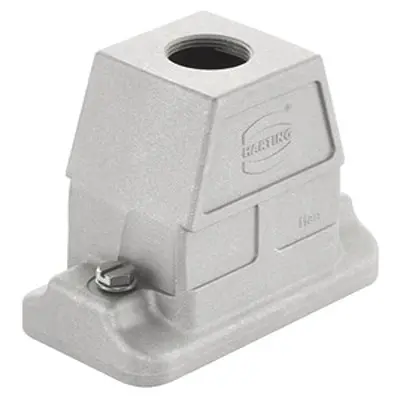 Produktfoto 1 von HARTING Han HP Direct EMC Haube Schraubbefestigung, Kabel 10B Haube, IP66, IP68, IP69, IPx9K