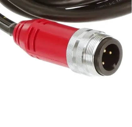 Produktfoto 1 von Molex 130064, 3-polig Industrieller Rundsteckverbinder-Kabelsatz, 3/8 Zoll Bradpower D-Größe Stecker 3 Buchse, Länge 35