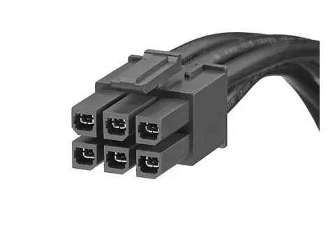 Produktfoto 1 von Molex 2 45136 Kabel assembliert Mega-Fit 2 / Mega-Fit Buchse / Buchse, 1 m