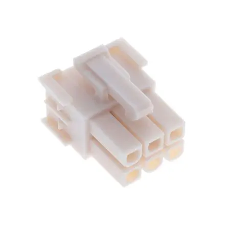 Produktfoto 1 von Molex 49624 Buchse Steckverbindergehäuse 4.20 mm, 6-polig / 2-reihig Gerade