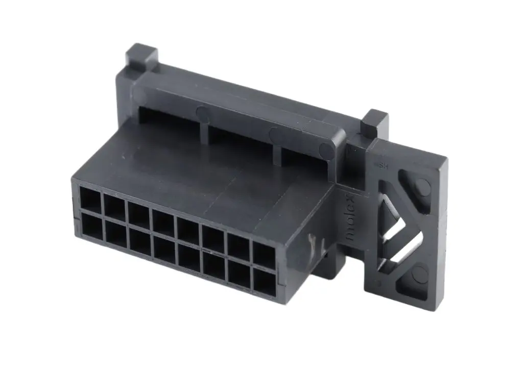 Produktfoto 1 von Molex 44300 Stecker Steckverbindergehäuse 3 mm, 16-polig / 2-reihig Gerade