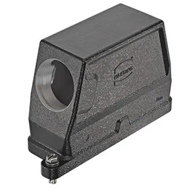 Produktfoto 1 von HARTING Han HPR Haube Schraubbefestigung, Kabel 10B Haube, IP65, IP68, IP69, IPx9K