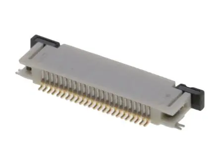 Produktfoto 1 von Molex Slider, Oberfläche gewinkelt FPC-Steckverbinder, 24-polig Stecker / 1-reihig, Raster 0.5 mm, SMD
