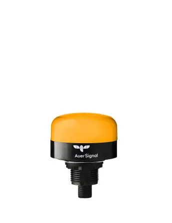 Produktfoto 1 von AUER Signal SD50 LED-Signalleuchte Dauer Signalleuchten 30V dc Gelb Bohrung, Ø 50 mm x 65 mm IP66, IP67, IP69, IP69K,