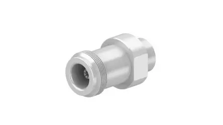 Huber+Suhner 21_N-50-0-150/033_-E Buchse Koaxialsteckverbinder Koaxialer Stecker, Frei hängend, 50 Ω Crimpbefestigung,