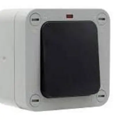 Produktfoto 1 von Timeguard TW1 Universalgehäuse 1-teilig Grau IP66 20A, Polycarbonat