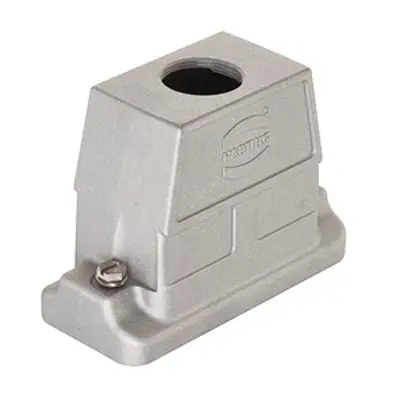 Produktfoto 1 von HARTING Han HP Direct EMC Haube Schraubbefestigung, Kabel 16B Haube, IP66, IP68, IP69, IPx9K