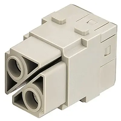 Produktfoto 1 von HARTING Han Modular Modul Buchse, 2-polig 100A, Panel, Modul