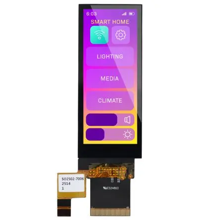 Produktfoto 1 von NEWHAVEN DISPLAY INTERNATIONAL TFT-LCD-Anzeige 2.9 Zoll Parallel RGB 24-Bit Touchscreen Kapazitiv, 376 x 960, 27.51 x