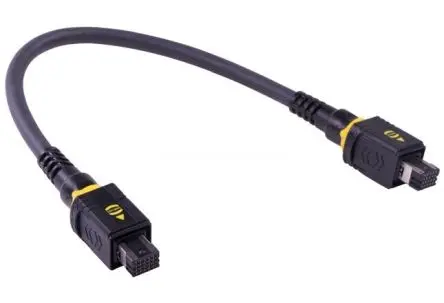 Produktfoto 1 von HARTING Push Pull (V4) LWL-Kabel 20, Polyurethan Schwarz 20-polige Buchse Buchse