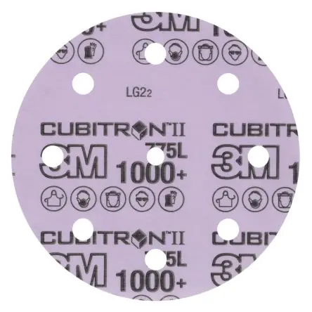 Produktfoto 1 von 3M 775L Präzisionsgeformtes Keramikkorn Folienscheibe Scheibe Ø 127 mm, Korngröße 1000+ 1000+ 250 per case