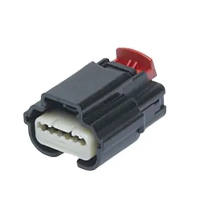 Produktfoto 1 von Molex 31403 Buchse Steckverbindergehäuse 2.54 mm, 6-polig / 1-reihig Gerade, Frei hängend