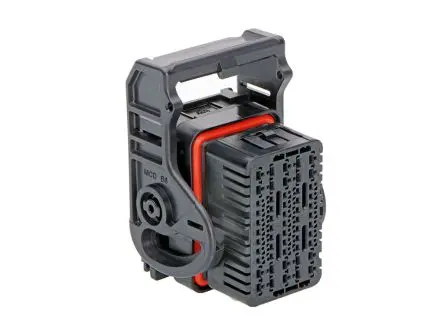 Produktfoto 1 von Molex 34885 Kabel assembliert, Kabel, Netzstecker, Crimpbefestigung, Buchse, 55-polig, Schwarz / 5-reihig
