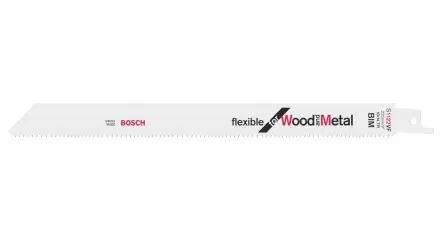 Produktfoto 1 von Bosch Bimetall Metall, Holz Säbelsägeblatt / 14 TPI 225 mm 25