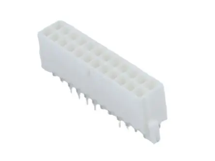 Molex 5566 Leiterplattenleiste Vertikal, 24-polig / 2-reihig, Raster 4.2 mm Raster Leiterplattenmontage, Kabel-Platine,