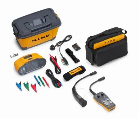 Produktfoto 1 von Fluke FLUKE-1673 FC Multifunktionsprüfgerät Hochstrom Erdungswiderstandsmessung Automatischer FI Test USB Typ C Ohne