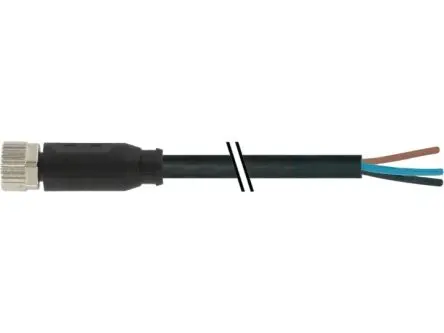 Produktfoto 1 von Baumer CAM8 USB-Stromversorgungskabel Kabel 4.1 mm