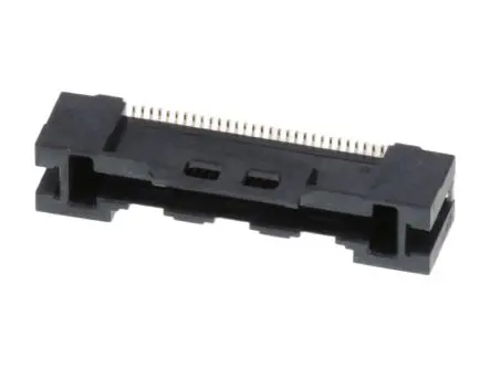 Produktfoto 1 von Molex 501786, Oberfläche Vertikal FPC-Steckverbinder, 30-polig / 1-reihig, Raster 0.5 mm, SMD