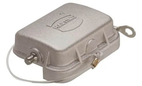 Produktfoto 1 von HARTING Han EMC/B Staubschutzdeckel, 72.6 x 45.8 x 22 mm