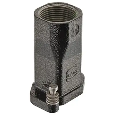 Produktfoto 1 von HARTING Han HPR Haube Feststellbar, Kabel 3A Haube für obere Kabeleinführung, IP66, IP68