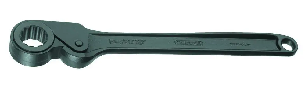 Produktfoto 1 von Gedore 24 mm Ratsche Ratsche 31Crv3, Länge 305 mm