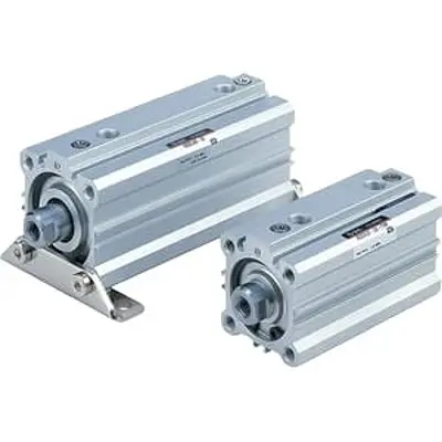 Produktfoto 1 von SMC RQ RDQB63TF-75 Kompakte Druckluftflasche 75 mm Doppeltwirkend, Bohrung Ø 63 mm, bis 1 MPa